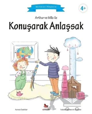 Arthur ve Mila ile Konuşarak Anlaşsak – Aurore Gauthier – Almidilli kitap kapağı