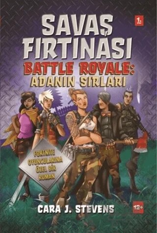 Savaş Fırtınası: Adanın Sırları – Cara J. Stevens – Doğan Egmont Yayıncılık kitap kapağı