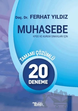 Muhasebe 20 Deneme Tamamı Çözümlü – Ferhat Yıldız – Temsil Kitap kitap kapağı