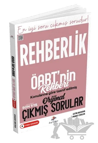 Kpss Rehberlik Öğretmenliği Son 9 Yıl Orijinal Video Çözümlü Çıkmış Sınav Soruları – Çetin Bozkaya, Murat Civelek – Dizgi Kitap kitap kapağı