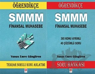 SMMM Finansal Muhasebe Soru Bankası ve Tekrar Sorulu Konu Anlatımı (2 Kitap Birarada) – Yunus Emre Güngören – Ekin Basım Yayın kitap kapağı