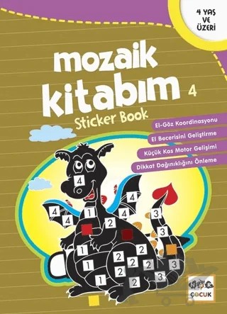 Mozaik Kitabım 4 – Kolektif – Nar Çocuk kitap kapağı