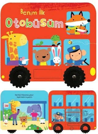 Benim İlk Otobüsüm – İlk Araçlarım – Kolektif – İndigo Çocuk kitap kapağı