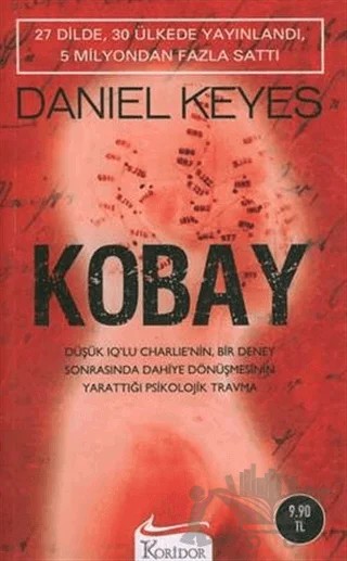 Kobay – Daniel Keyes – Koridor Yayıncılık kitap kapağı