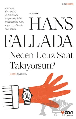 Neden Ucuz Saat Takıyorsun – Hans Fallada – Can Yayınları kitap kapağı