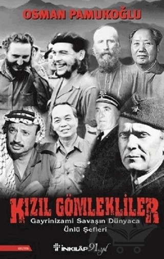 Kızıl Gömlekliler – Osman Pamukoğlu – İnkılap Kitabevi kitap kapağı