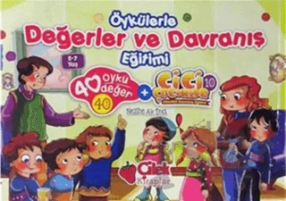 Öykülerle Değerler ve Davranış Eğitim Seti (50 Kitap) – Nezihe Ak İnci – Çilek Kitaplar kitap kapağı