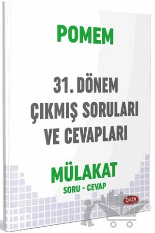 Pomem 31. Dönem Mülakat Çıkmış Sorular ve Cevapları – Kolektif – Data Yayınları kitap kapağı
