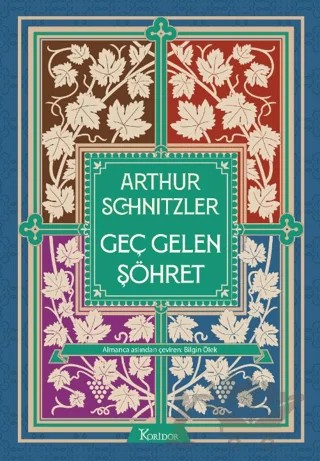 Geç Gelen Şöhret – Arthur Schnitzler – Koridor Yayıncılık kitap kapağı