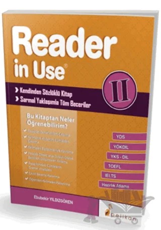 Reader in Use II – Ebubekir Yıldızgören – Pelikan Tıp Teknik Yayıncılık kitap kapağı