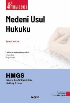 THEMIS – Medeni Usul Hukuku Konu Kitabı – İsmail Ercan – Seçkin Yayıncılık kitap kapağı