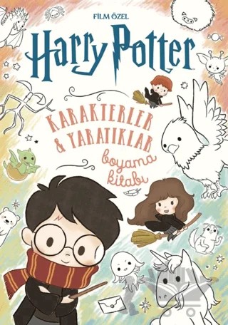 Film Özel Harry Potter Karakterler Ve Yaratıklar Boyama Kitabı – Kolektif – Beta Kids kitap kapağı