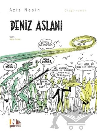 Deniz Aslanı – Aziz Nesin – Nesin Yayınevi kitap kapağı