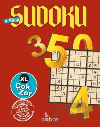 Sudoku 4. Kitap - Çok Zor – Salim Toprak – Girdap Kitap kitap kapağı