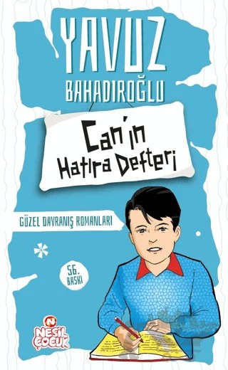 Can’ın Hatıra Defteri – Yavuz Bahadıroğlu – Nesil Çocuk Yayınları kitap kapağı