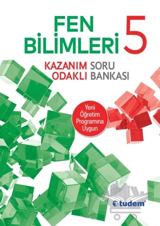 5. Sınıf Fen Bilimleri Kazanım Odaklı Soru Bankası – Kolektif – Tudem Yayınları - Bayilik kitap kapağı