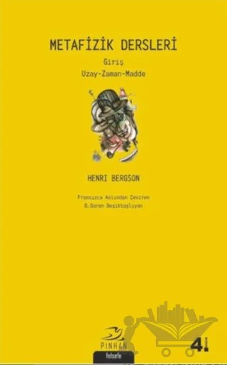 Metafizik Dersleri – Henrı Bergson – Pinhan Yayıncılık kitap kapağı