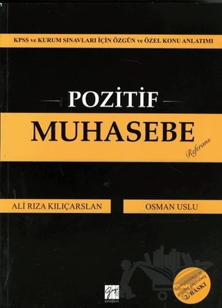 Pozitif Muhasebe – Ali Rıza Kılıçarslan, Osman Uslu – Gazi Kitabevi kitap kapağı