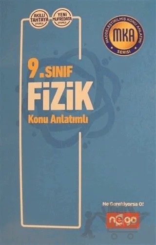9. Sınıf Fizik Konu Anlatımlı – Kolektif – Nego Yayınları kitap kapağı