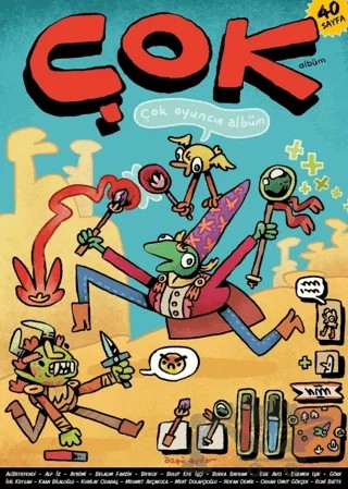Çok Dergi Sayı 8 – Komikşeyler Yayıncılık kitap kapağı