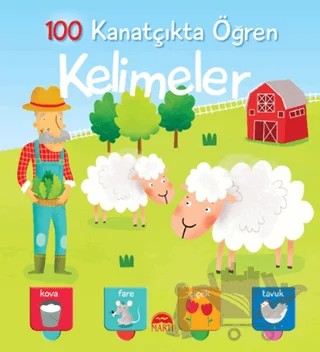 Kelimeler - 100 Kanatçıkta Öğren Serisi – Gamze Tuncel Demir – Martı Yayınları kitap kapağı