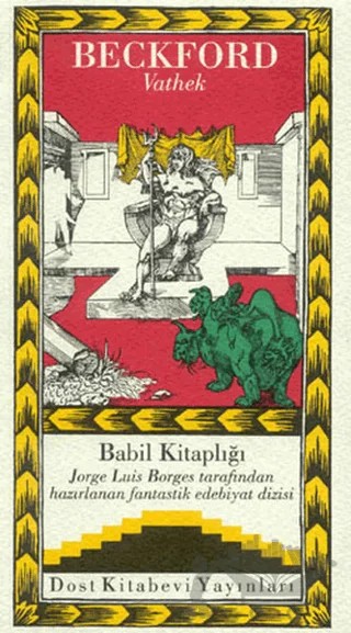 Vathek – William Beckford – Dost Kitabevi Yayınları kitap kapağı