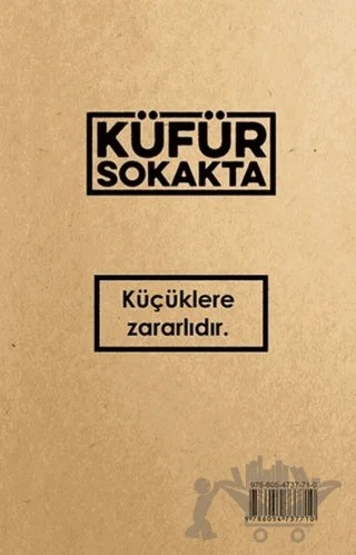 Küfür Sokakta – Emre Can Baki – Dokuz Yayınları kitap kapağı