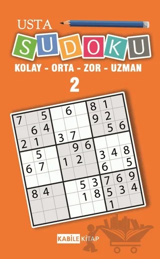 Usta Sudoku 2 – Kolektif – Kabile Kitap kitap kapağı