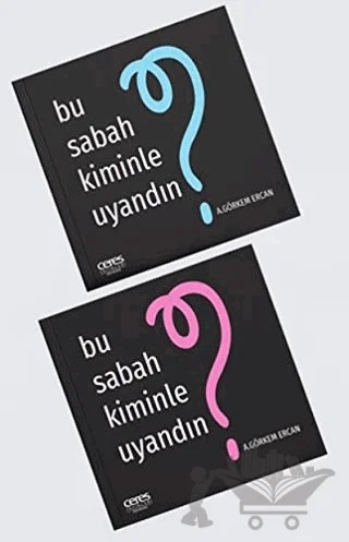 Bu Sabah Kiminle Uyandın? (İki Farklı Kapak Seçeneği) – A. Görkem Ercan – Ceres Yayınları kitap kapağı