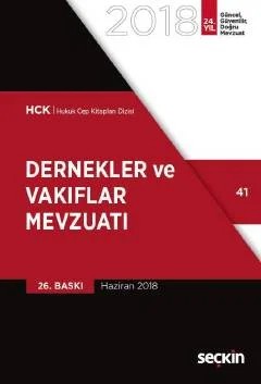 Dernekler ve Vakıflar Mevzuatı (Cep Kitabı) – Seçkin Yayıncılık – Seçkin Yayıncılık kitap kapağı