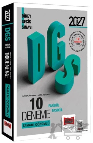 2027 DGS Sayısal - Sözel Yetenek Tamamı Çözümlü Fasikül Fasikül 10 Deneme – Kolektif – Yargı Yayınevi kitap kapağı