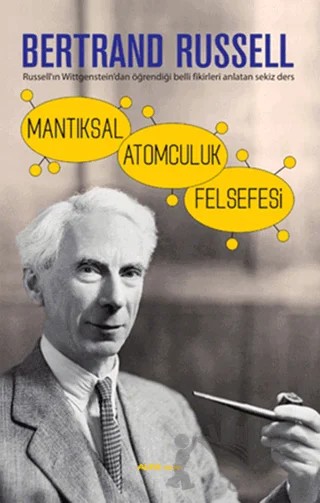 Mantıksal Atomculuk Felsefesi – Bertrand Russell – Alfa Yayınları kitap kapağı