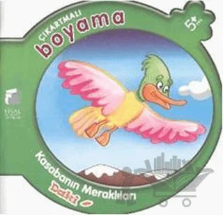 Çıkartmalı Boyama Kasabanın Meraklıları: Daki – Kolektif – Final Kültür Sanat Yayınları kitap kapağı