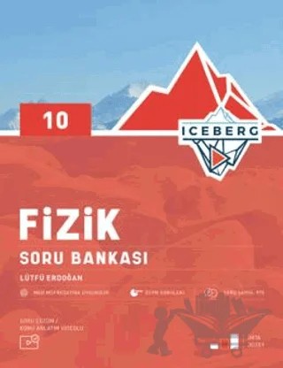 10. Sınıf Iceberg Fizik Soru Bankası – Lütfü Erdoğan – Okyanus Yayınları kitap kapağı
