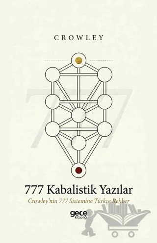 777 Kabalistik Yazılar – Crowley – Gece Kitaplığı kitap kapağı