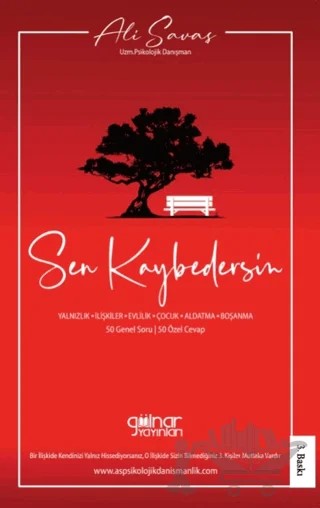 Sen Kaybedersin – Ali Savaş – Gülnar Yayınları kitap kapağı