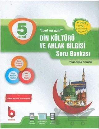 5. Sınıf Din Kültürü ve Ahlak Bilgisi Soru Bankası – Kolektif – Basamak Yayınları kitap kapağı