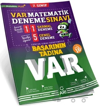 7. Sınıf Matematik Var Deneme Sınavı – Mehmet Ali Varışlı, Samet Demir – Arı Yayıncılık kitap kapağı
