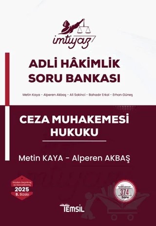 İmtiyaz Ceza Muhakemesi Hukuku Soru Bankası – Alperen Akbaş, Metin Kaya – Temsil Kitap kitap kapağı