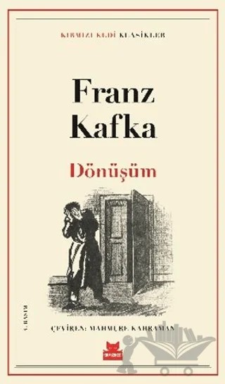 Dönüşüm – Franz Kafka – Kırmızı Kedi Yayınevi kitap kapağı