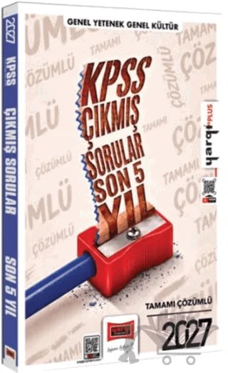 2027 KPSS Genel Kültür Genel Yetenek Tamamı Çözümlü 5 Yıl Çıkmış Sorular – Kolektif – Yargı Yayınevi kitap kapağı