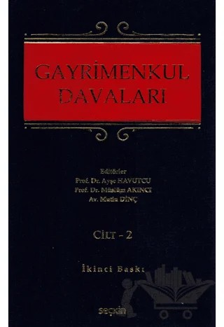 Gayrimenkul Hukuku Davaları – Kolektif – Seçkin Yayıncılık kitap kapağı