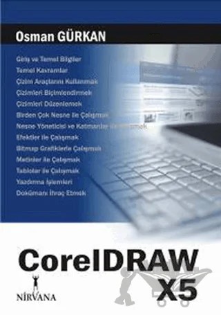CorelDraw X5 – Osman Gürkan – Nirvana Yayınları kitap kapağı