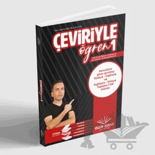 Çeviriyle Öğren 1 – Özer Kiraz – Özer Kiraz Yayınları kitap kapağı
