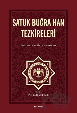 Satuk Buğra Han Tezkireleri – Necati Demir – H Yayınları kitap kapağı