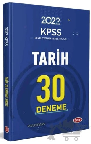 2022 KPSS Tarih 30 Deneme Sınavı – Kolektif – Data Yayınları kitap kapağı