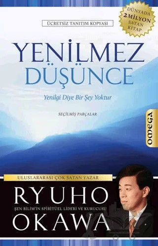 Yenilmez Düşünce – Ryuho Okawa – Omega kitap kapağı