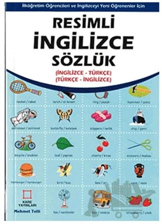 Resimli İngilizce Sözlük – Kolektif – Kare Yayınları kitap kapağı