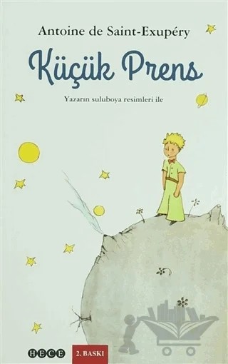Küçük Prens – Antoine de Saint-Exupery – Hece Yayınları kitap kapağı