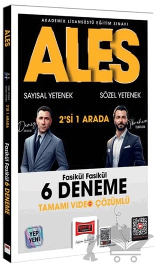2026 ALES Sayısal Yetenek - Sözel Yetenek Fasikül Fasikül Tamamı Video Çözümlü 6 Deneme – Kolektif – Yargı Yayınevi kitap kapağı